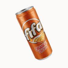 Fifa Orange Soft Drink Can (250) ml