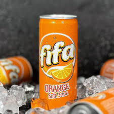 Fifa Orange Soft Drink Can (250) ml