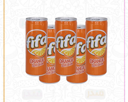 Fifa Orange Soft Drink Can (250) ml