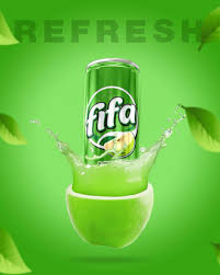 Fifa Apple Soft Drink Can (250)ml