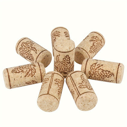 100 Wine Cork Stoppers Exquisite Craftsmanship for Bar Accessories