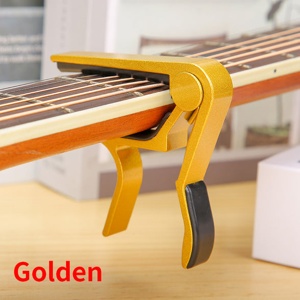 Premium Aluminum Alloy Guitar Capo: Quick Change Clamp for Guitarists of All Styles