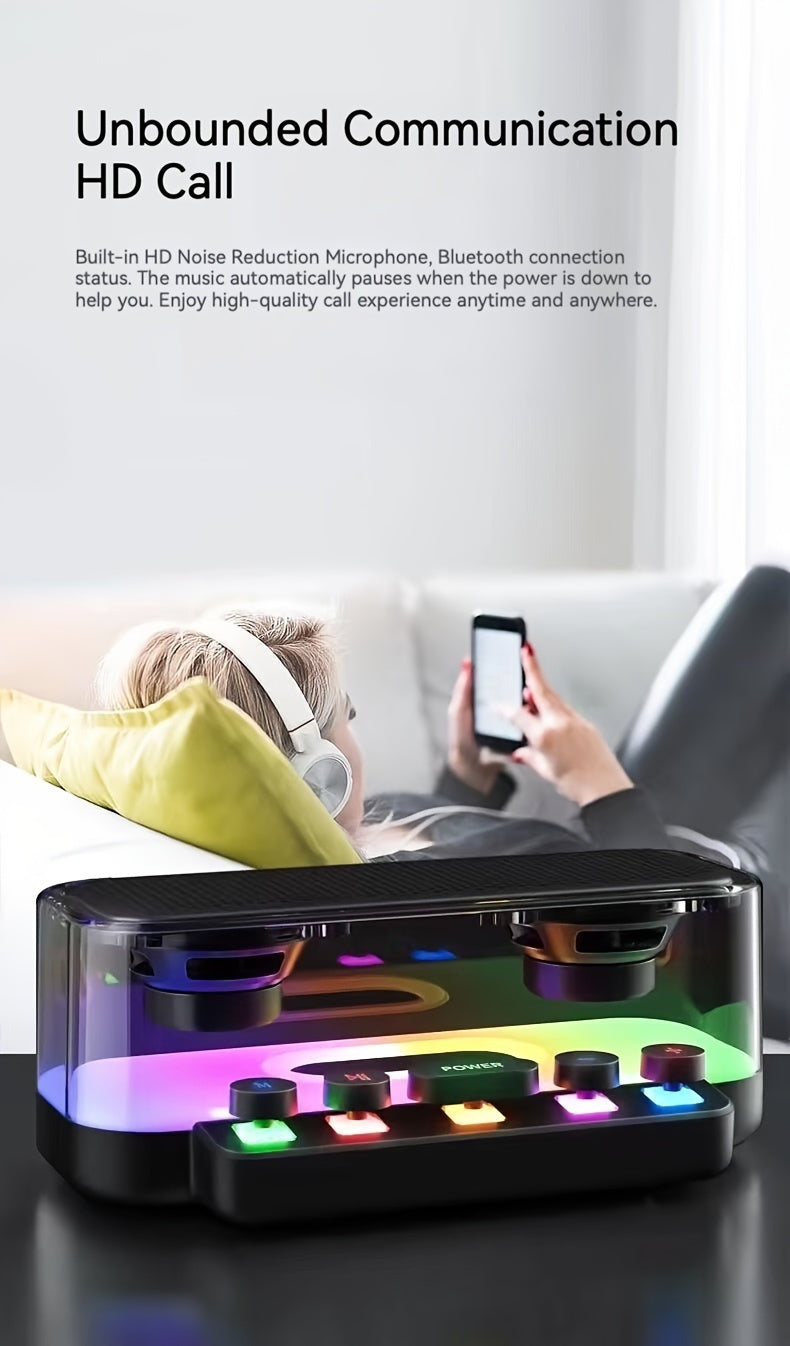 Ultimate Portable HiFi Wireless Speaker: Experience High-Quality  Surround Sound Everywhere You Go – Perfect for Living Room, Bedroom, Parties, Festivals, Holidays & Celebrations. The Ideal Gift for Your Girlfriend, Boyfriend, or Friend!