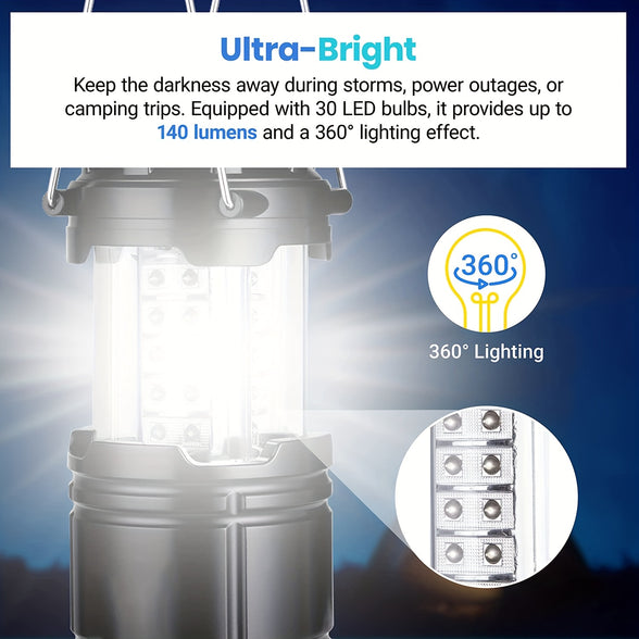 Compact Retractable LED Lantern