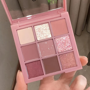 9-Color Pink Eyeshadow Palette