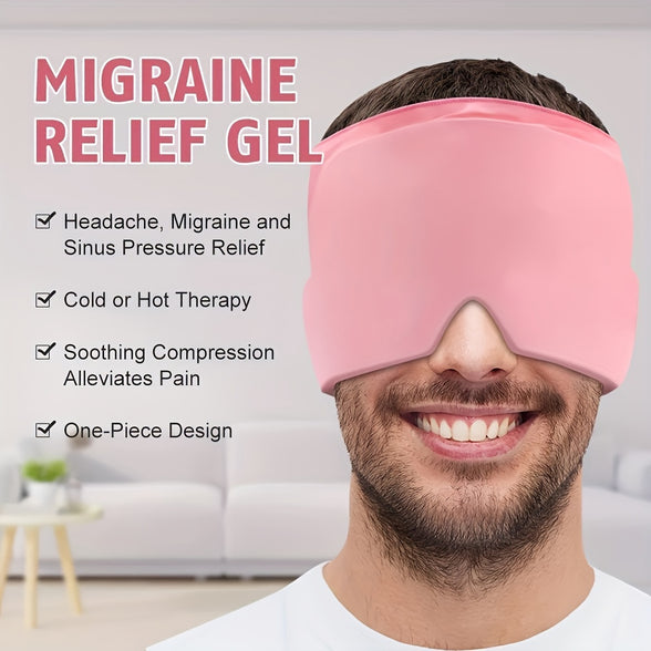 Hot & Cold Therapy Cap: Instant Relief for Migraines, Chemo, Sinus - Get Yours Today!