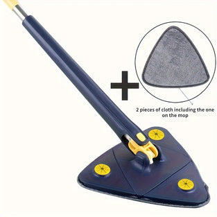 Triangle Mop with 360-Degree Rotating Head