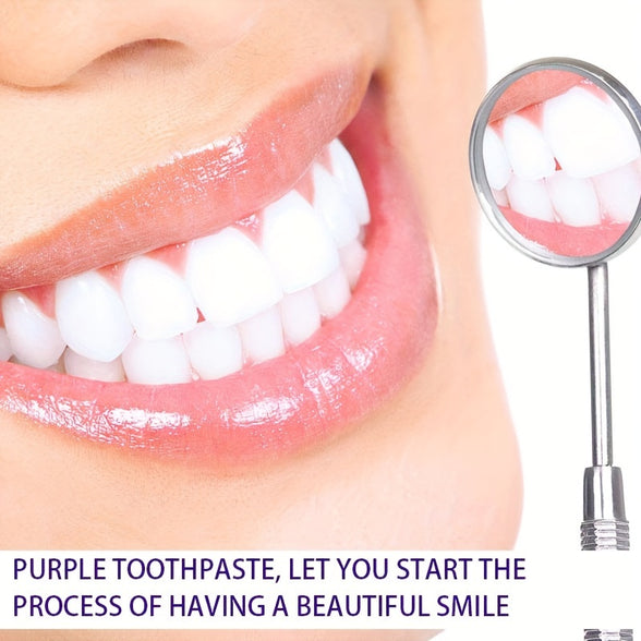 Purple Power: Clean Toothpaste for Brighter Smiles and Fresh Breath - 30ml