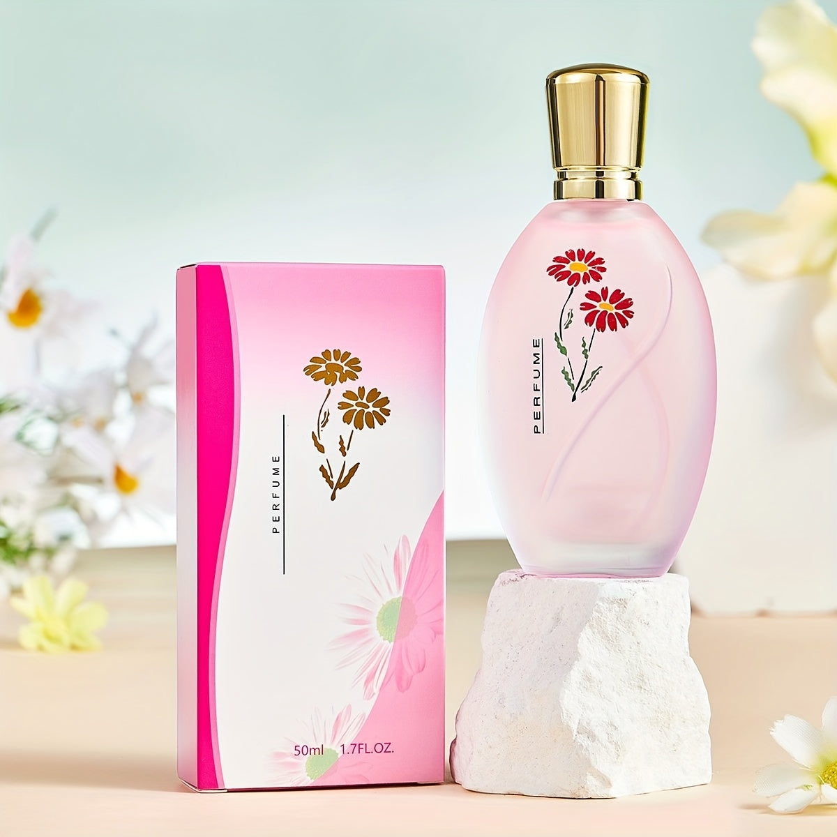 Osmanthus Rose Jasmine Fragrance Perfume Women's Light Fragrance Fresh Natural Long Lasting Eau de Toilette