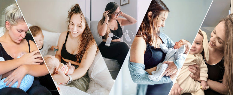 Flexible Maternity Bra with Easy Nursing Access