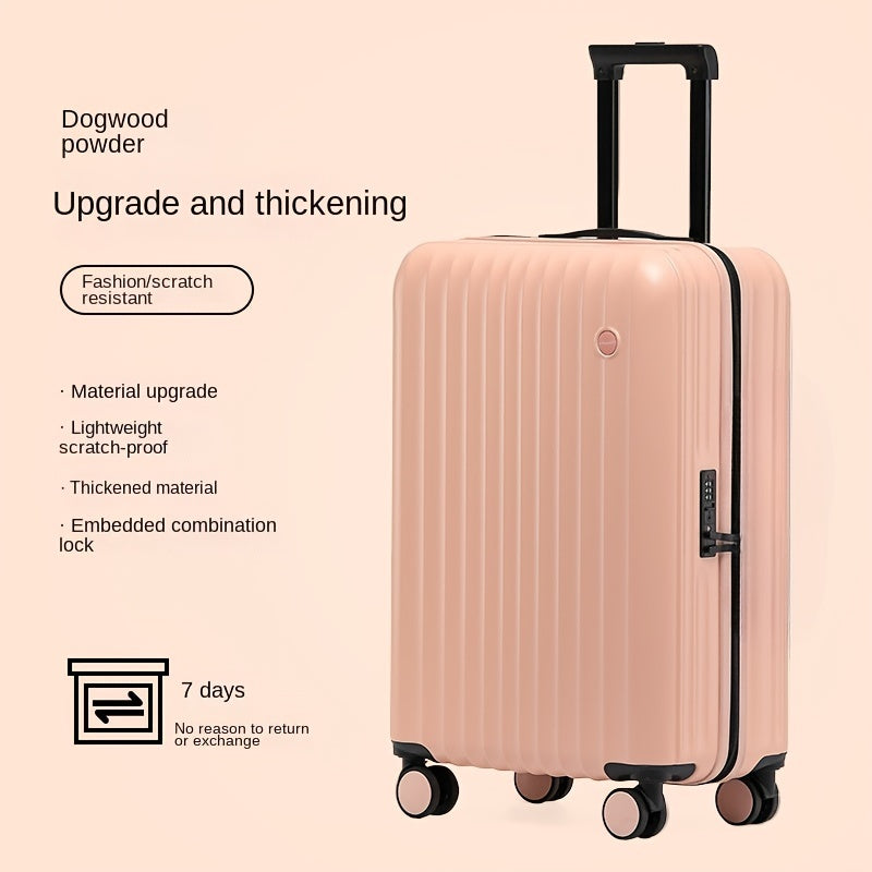 Durable Spinner Wheel Suitcase: Stylish Luggage for Boys and Girls with Password Lock