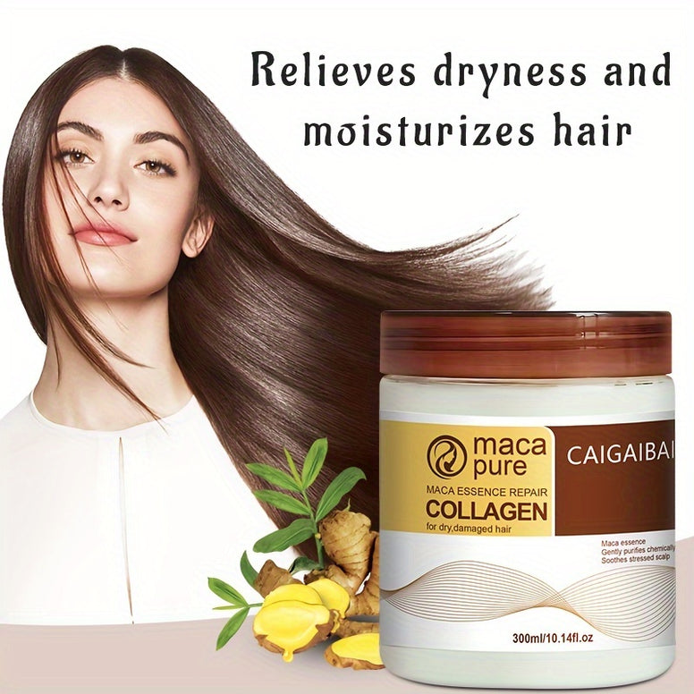 Collagen Infused Unisex Adult Hair Mask: Deep Conditioning Treatment for All Hair Types