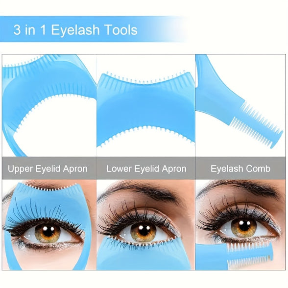 3-in-1 Mascara and Lash Applicator Tool: