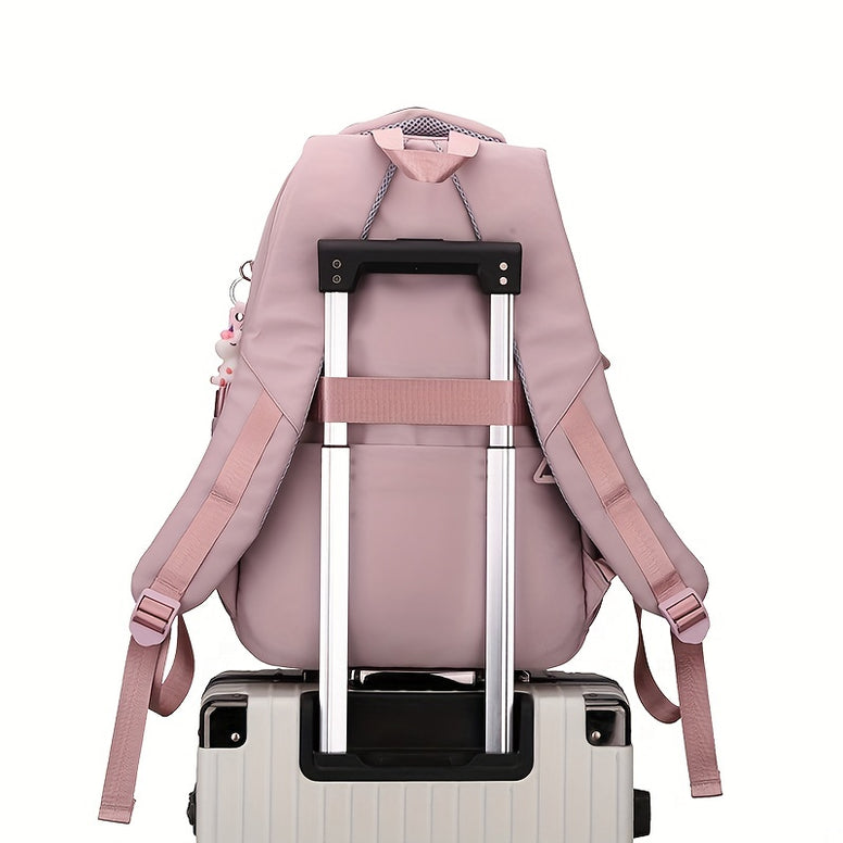 Stylish and Functional Lightweight Waterproof Backpack for Women