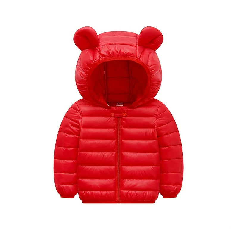 Adorable 3D Ear Hooded Coat for Babies & Toddlers