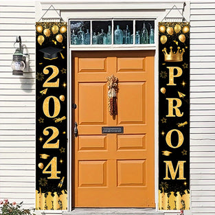 1pair Graduation Party Decorations, Graduation Party Decorations, Graduation Party Decorations, Indoor/outdoor Patio Door Decor For Any School Or Age, Graduation Party Dinner Decor