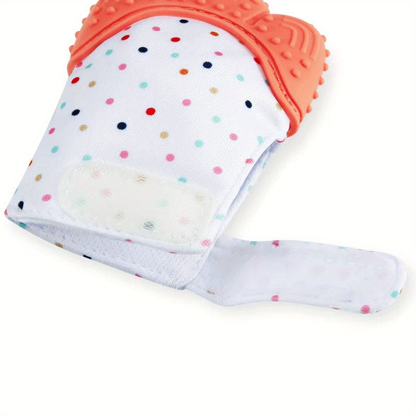 Breathable Baby Teething Mitten: Soothing Chew