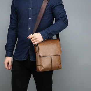 1pc Men's Trendy Fashion Casual Shoulder Crossbody Bag