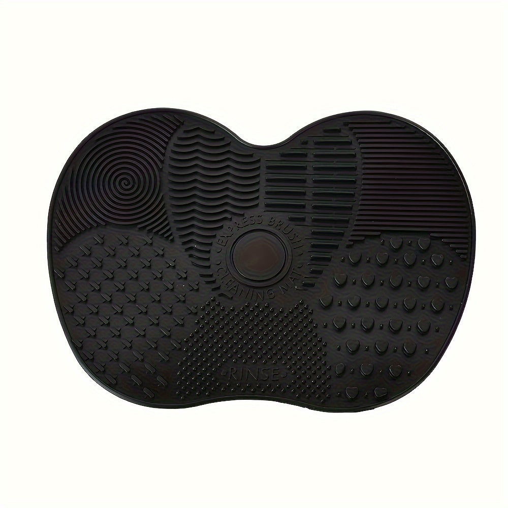 Versatile Silicone Scrub Pad with Suction Cup