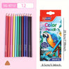 Versatile 18-Color Colored Pencil Set for School and Crafts