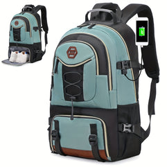 Ultimate Outdoor Travel Backpack: Large Capacity, Waterproof, and Stylish for Men and Women