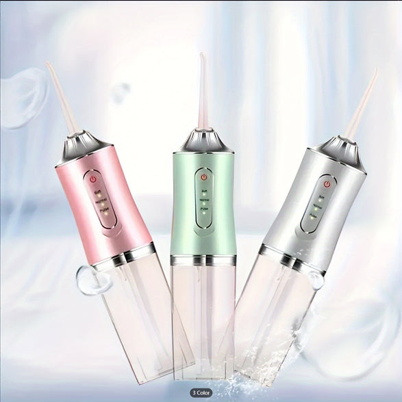 Intelligent Pressure Control Electric Water Flosser for Deep Teeth and Gum Cleaning - Available in Coral Powder & Mint Green