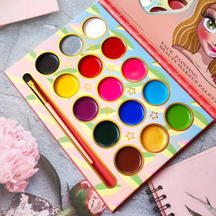 15 Colors Washable Painting Festival Makeup Stage Oil Paint Face Eyeshadow Cream For Graffiti And Body Painting