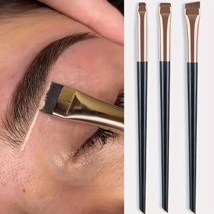 3Pcs Ultra-Thin Eyebrow Brush Set