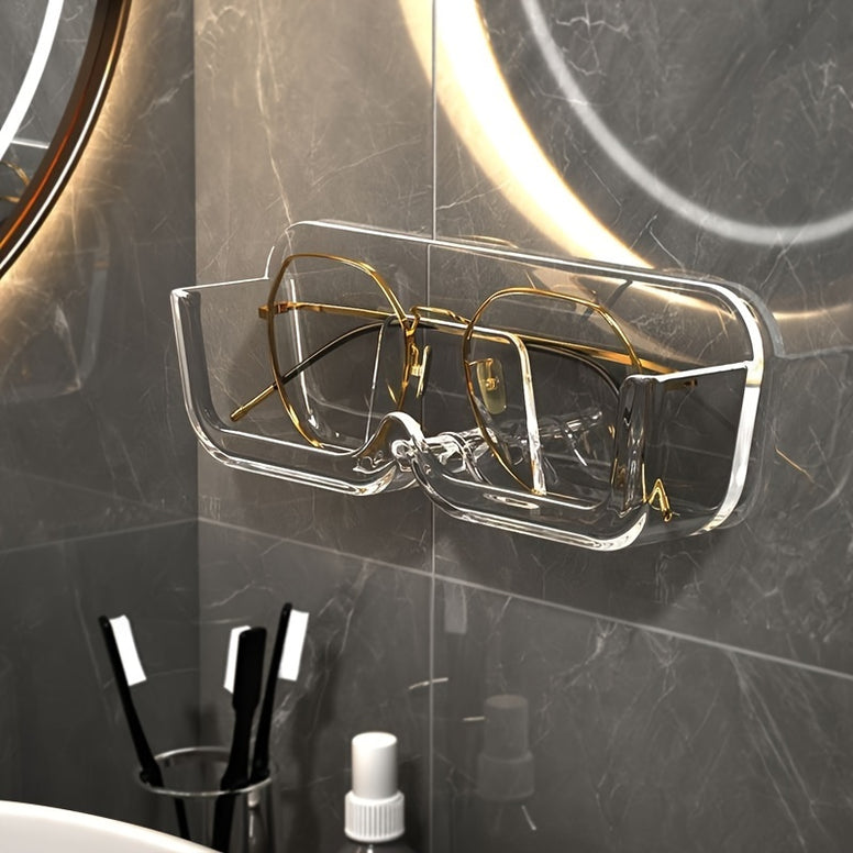 Space-Saving Wall-Mounted Eyeglass Storage Rack