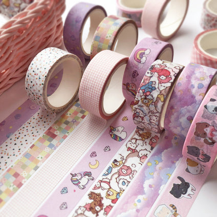 1 Roll Cute Wrapping Tape Decorative Adhesive Tape, Perfect For DIY Crafts, Bullet Journals, Scrapingbook, Gift Wrapping