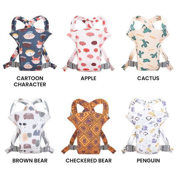 Cartoon Baby Carrier Functional and Comfortable Whimsical Design for Infants Aged 0 to 48 Months Ergonomic Support for Natural Posture Promotes Healthy Growth and Development Gentle Cushioning for Neck and Back Support Safe and Secure for Your Little One