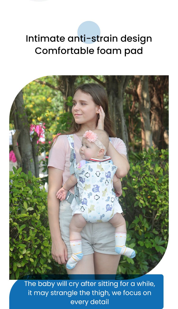 Cartoon Baby Carrier Functional and Comfortable Whimsical Design for Infants Aged 0 to 48 Months Ergonomic Support for Natural Posture Promotes Healthy Growth and Development Gentle Cushioning for Neck and Back Support Safe and Secure for Your Little One