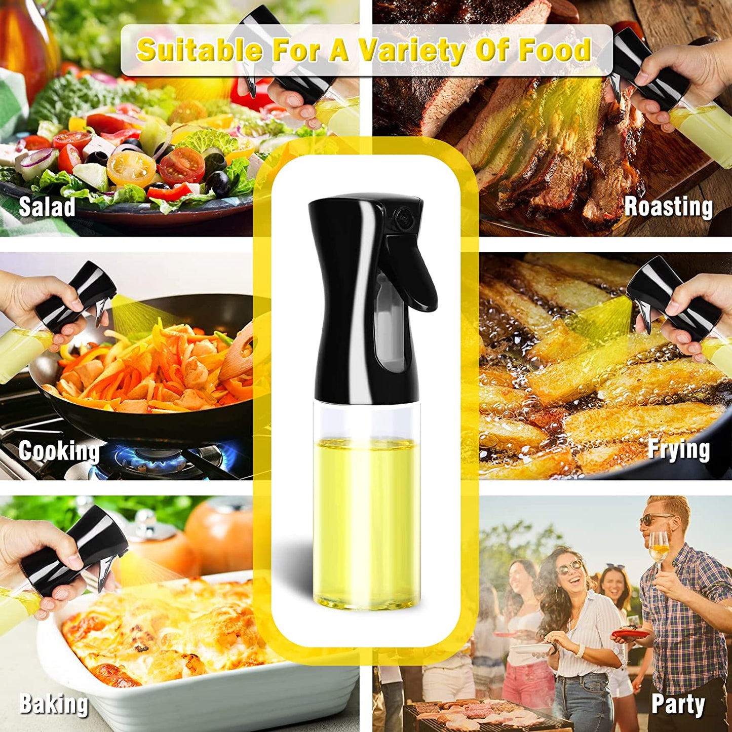 Versatile Glass Oil Sprayer