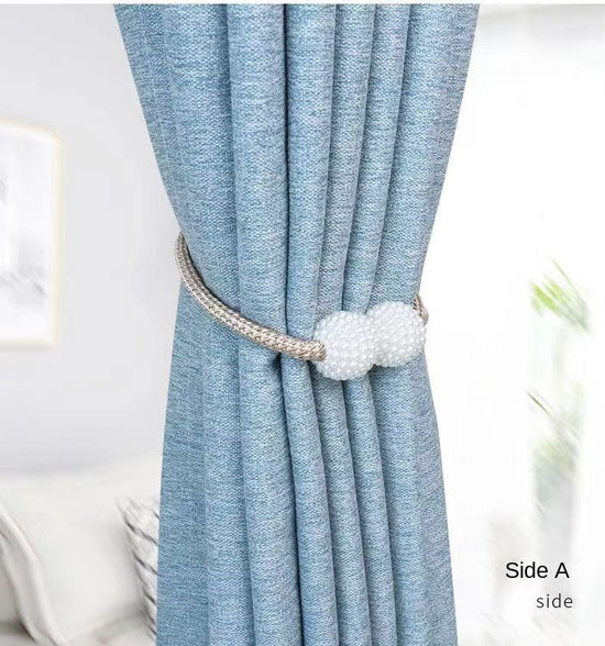 Elegant 2-Piece Magnetic Curtain Tiebacks