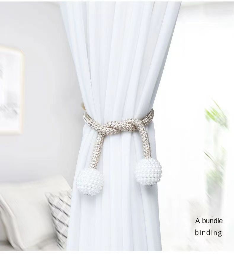 Elegant 2-Piece Magnetic Curtain Tiebacks