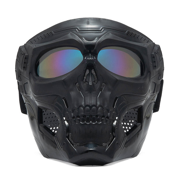 Edgy Skull Design Painball