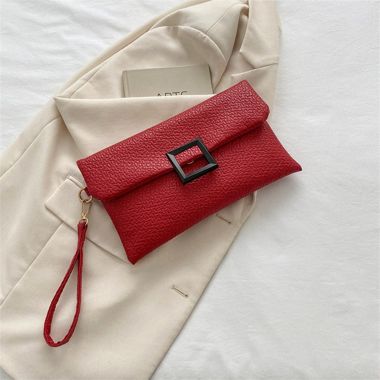 Elegant Flap Coin Purse: Trendy Envelope Clutch Bag for Women