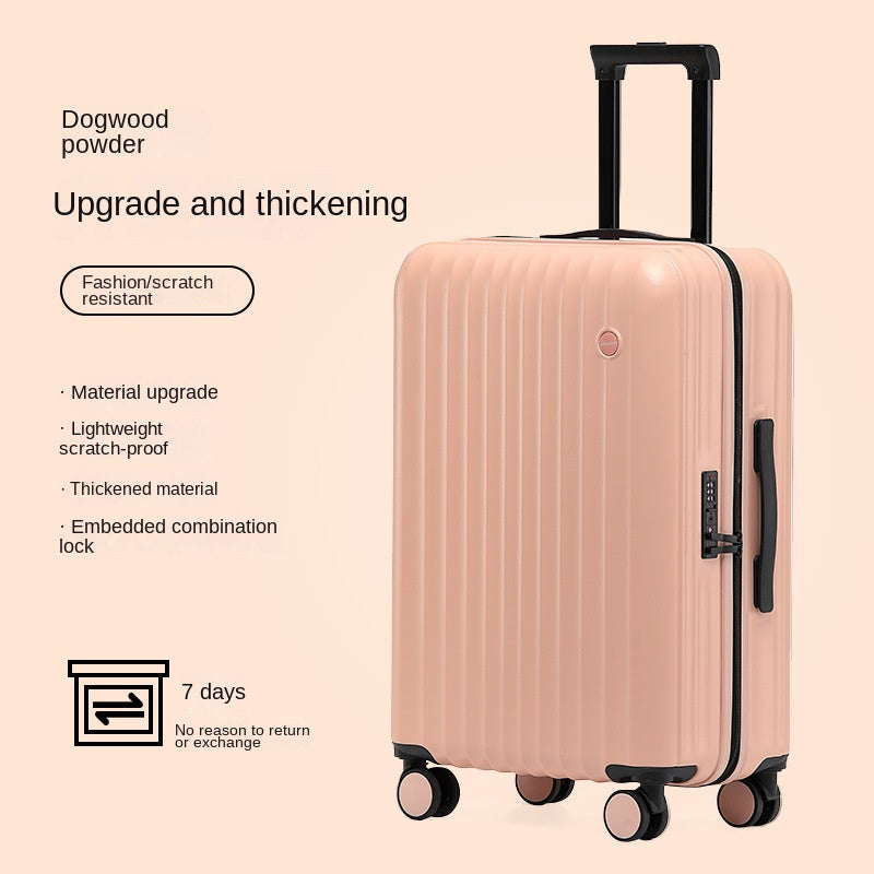 Durable Spinner Wheel Suitcase: Stylish Luggage for Boys and Girls with Password Lock