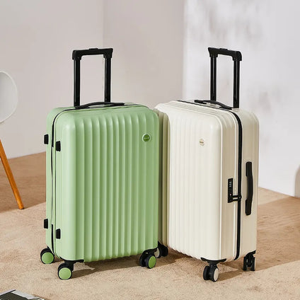 Durable Spinner Wheel Suitcase: Stylish Luggage for Boys and Girls with Password Lock