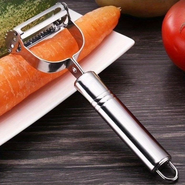 Stainless Steel Grater for Potato Cucumber Carrot Rust Resistant Sharp Blades Durable Kitchen Tool