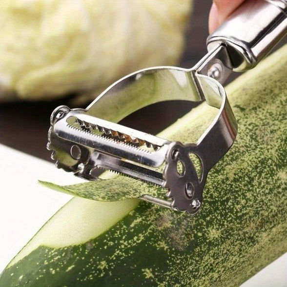 Stainless Steel Grater for Potato Cucumber Carrot Rust Resistant Sharp Blades Durable Kitchen Tool