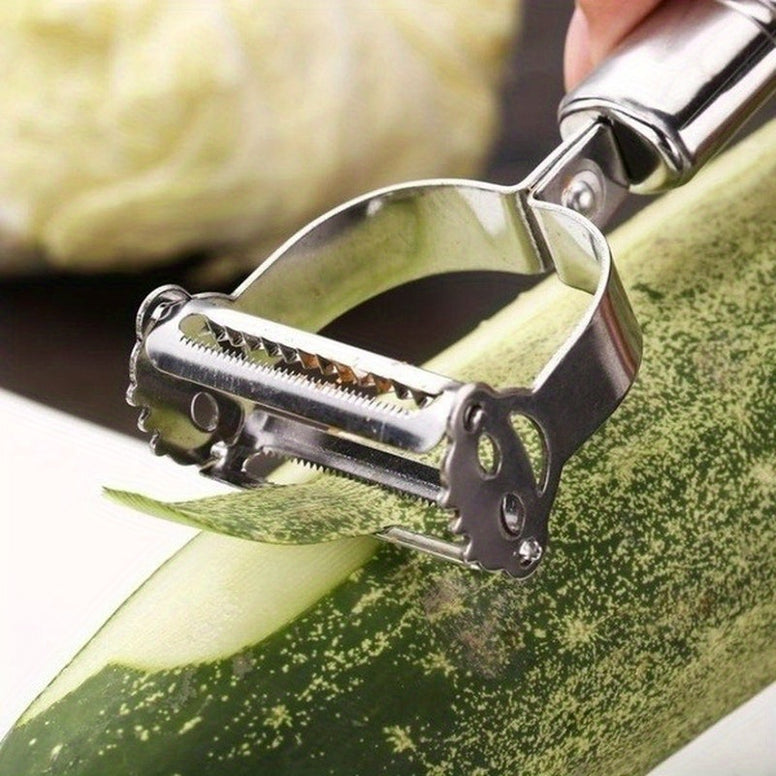 Stainless Steel Grater for Potato Cucumber Carrot Rust Resistant Sharp Blades Durable Kitchen Tool