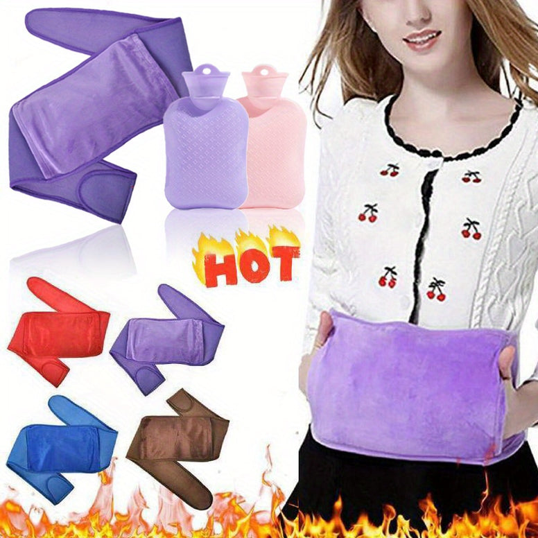 Winter Waist-Warming Hot Water Bag Belt: Comfortable Abdomen and Back Support