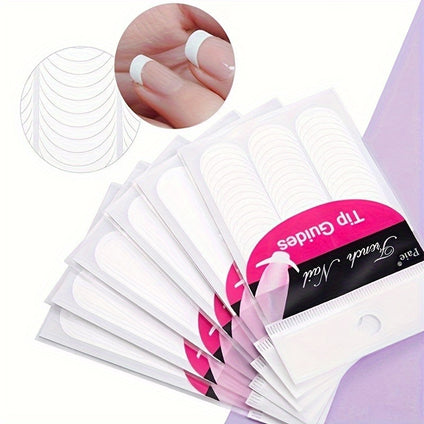 French Manicure Nail Stickers