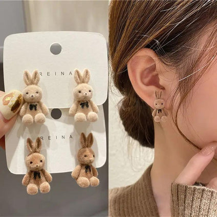 Adorable Rabbit Ear Jewelry for AutumnWinter  Perfect for Women
