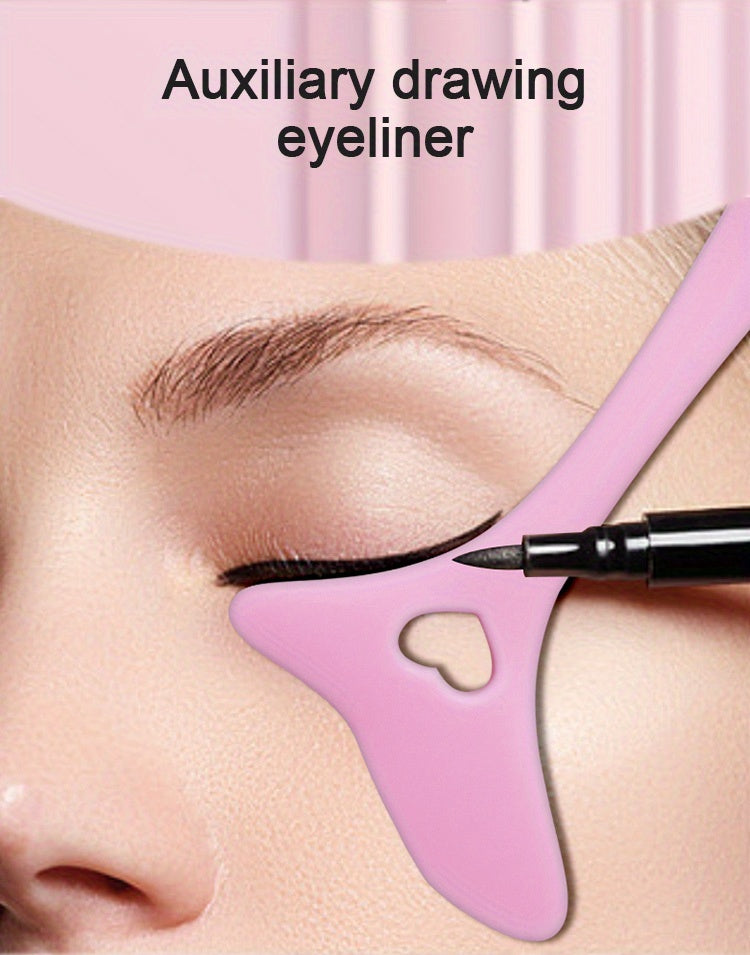 Silicone Eyeliner Stencil Drawing Tool: Enhance Your Makeup Game with Precision and Ease