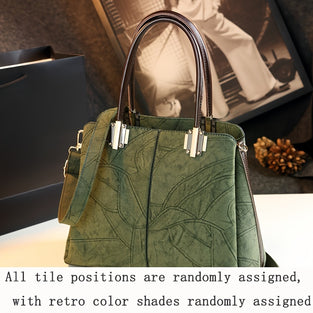 Vintage Top Handle Satchel Bag, Retro Crossbody Bag, Women's Casual Handbag, Shoulder Bag & Purse