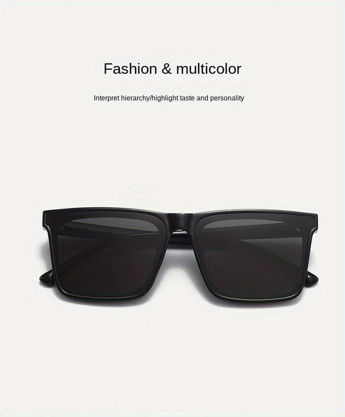 Classic Versatile Black Sunglasses for Men & Women: Perfect for Outdoor Parties, Vacations, Travel, Driving, and Photo Props