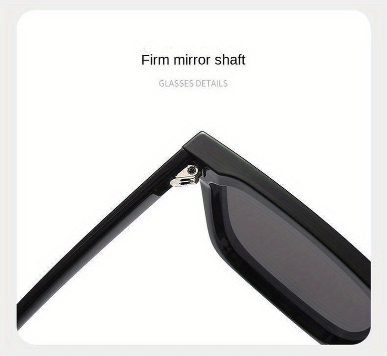 Classic Versatile Black Sunglasses for Men & Women: Perfect for Outdoor Parties, Vacations, Travel, Driving, and Photo Props