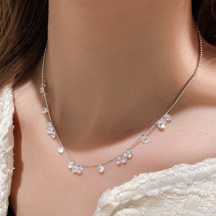 Stunning Zircon Necklace  Perfect for Wedding Parties